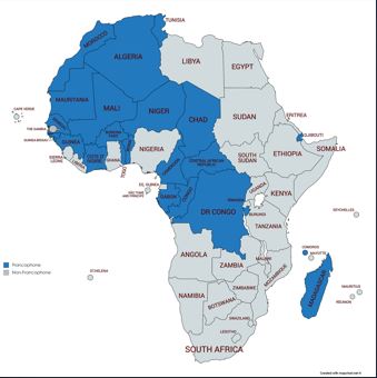 map afrique