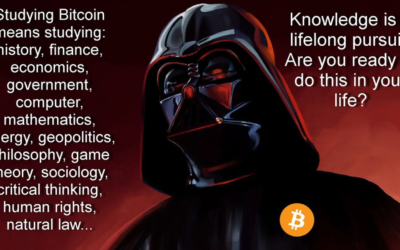 DarthCoin à propos de l’étude du Bitcoin